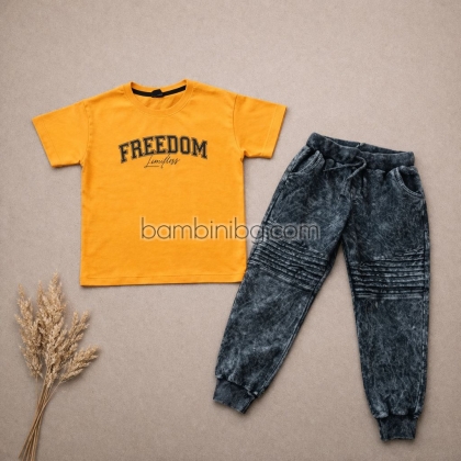 Детски комплект с къс ръкав ''Freedom''