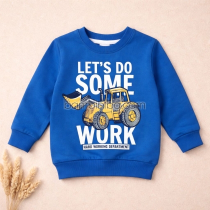 Бебешка блузка с дълъг ръкав ''Work''
